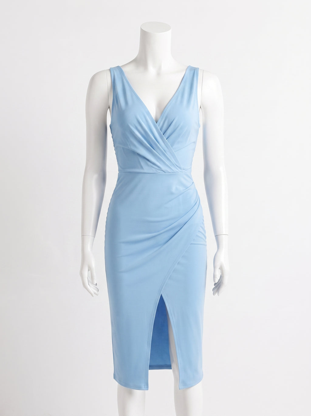 V-neck Sleeveless Dress