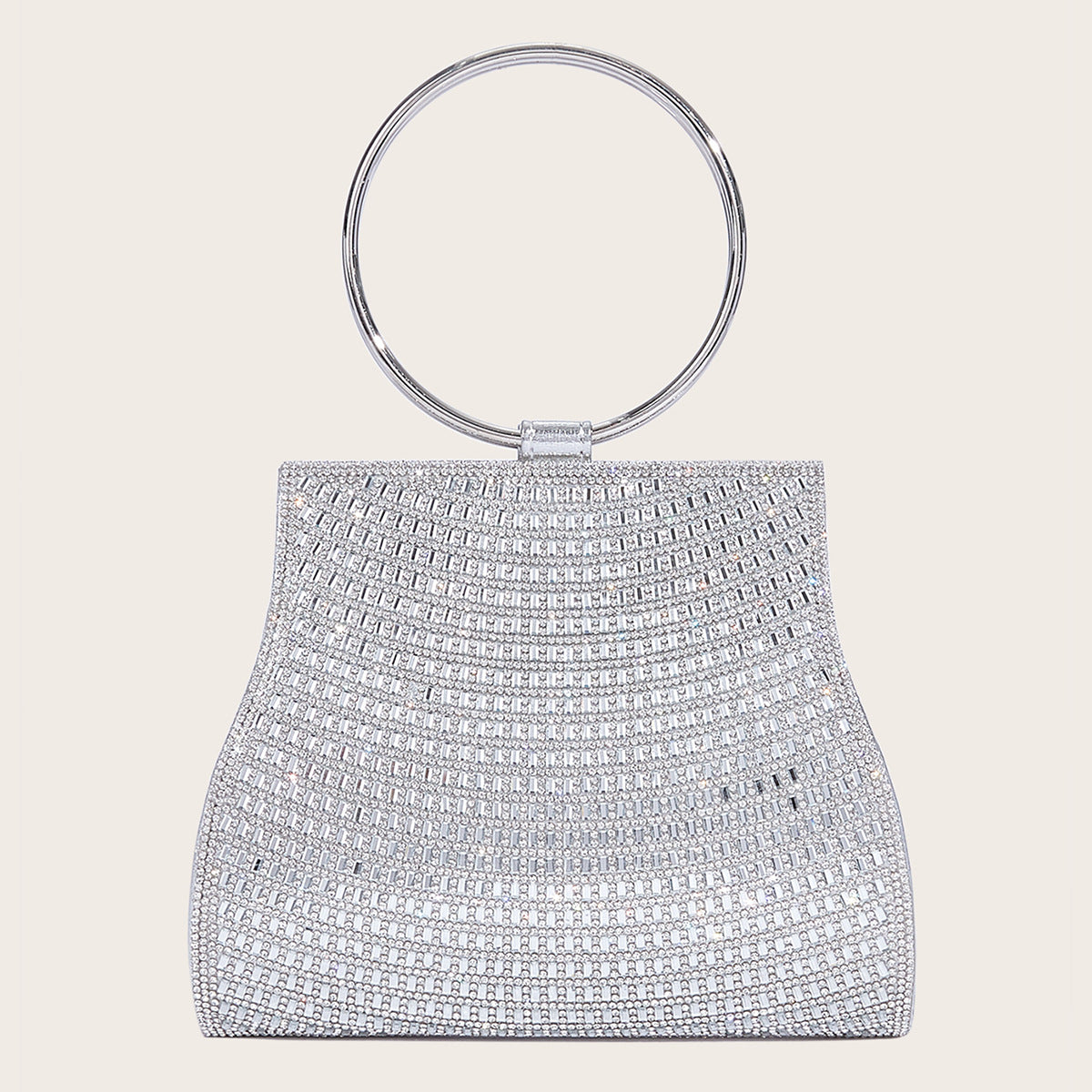 Luxury Pearl Rhinestone Clutch Bag for Women