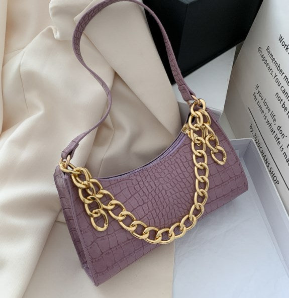 Elegant Retro Stone Texture Bag